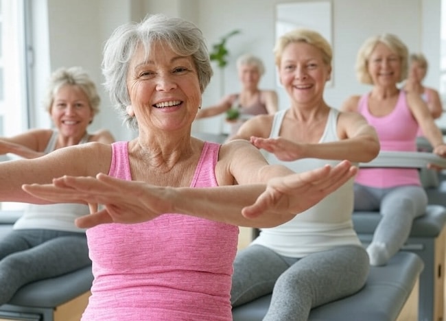 Chair Pilates for Seniors Helps Build Strength and Balance