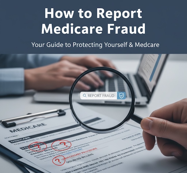 How to report medicare fraud, and what to do next! Protect yourself and your loved ones!