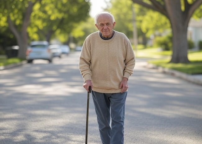 Using a cane correctly makes sure aging adults are moving safely and efficiently.