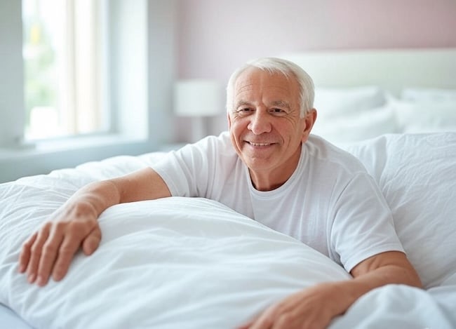 Great gift ideas for elderly men - Luxurious Bed Sheets!