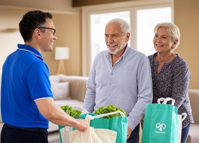Great gift ideas for elderly men - Food Delivery Services