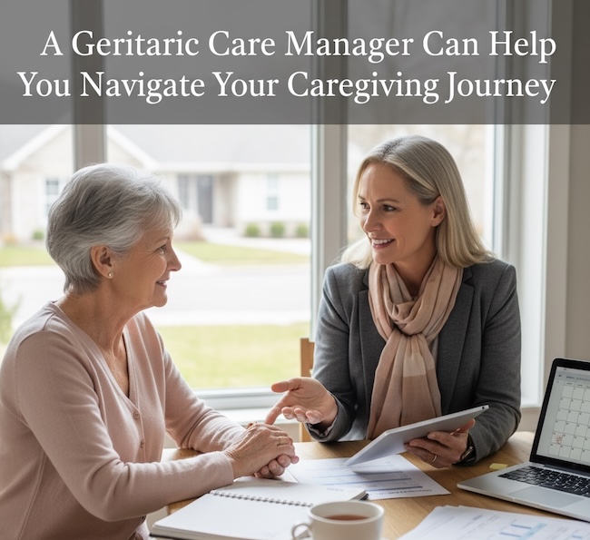 A geriatric care manager can help you navigate the complex world of caregiving!