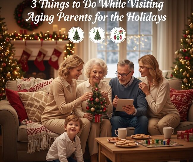 3 Things to Do While Visiting Aging Parents for the Holidays - From Daily Caring