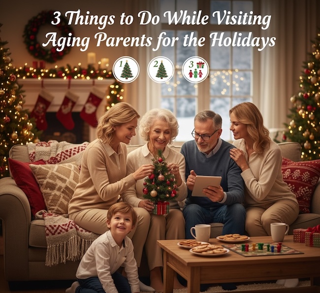 3 Things to Do While Visiting Aging Parents for the Holidays - From Daily Caring