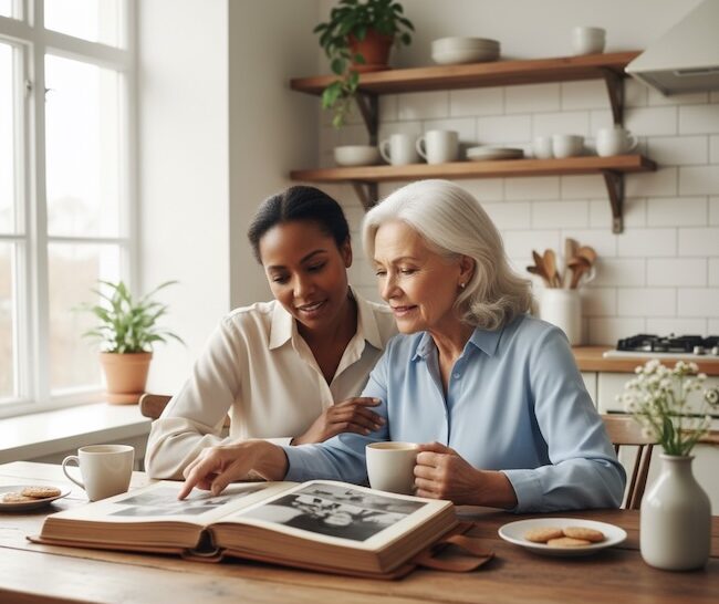 Essential rules when visiting someone with Alzheimer's or Dementia. A guide from Daily Caring.
