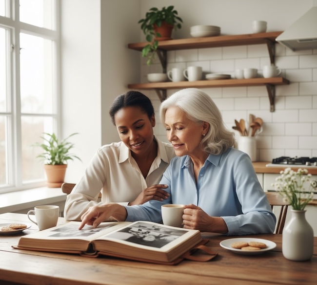 Essential rules when visiting someone with Alzheimer's or Dementia. A guide from Daily Caring.