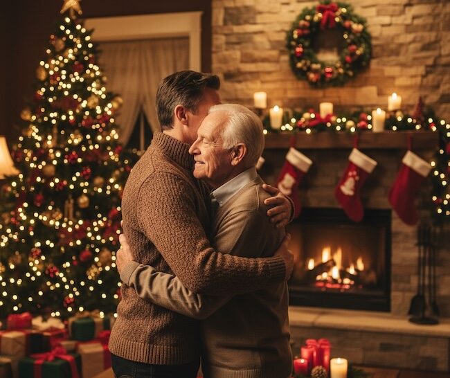 How to manage your loved ones over the holidays if they're living in an assisted living facility