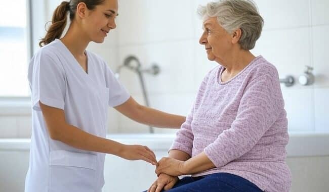 How often should seniors bathe?
