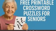 Free, printable crossword puzzles for seniors from Daily Caring