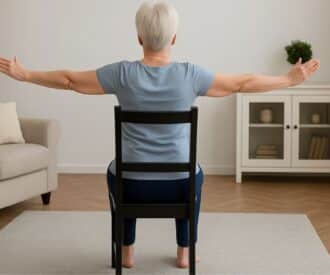 Chair exercises for seniors are an effective and safe way to build strength and endurance for older adults.