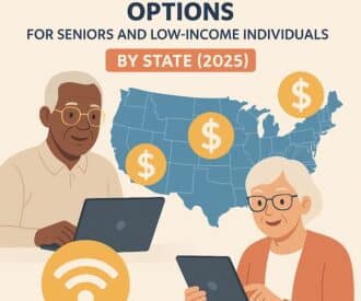 Affordable internet options for seniors and low income individuals by state | 2025 Edition