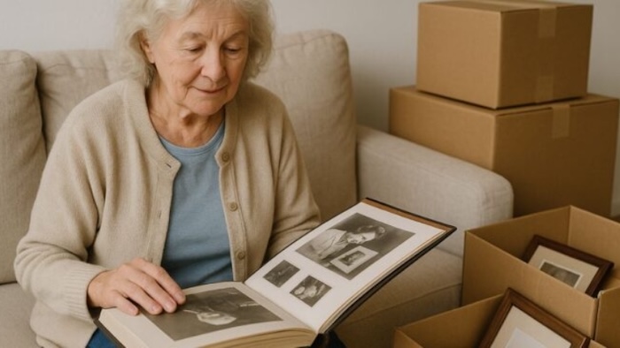 How to downsize and declutter prior to a move.