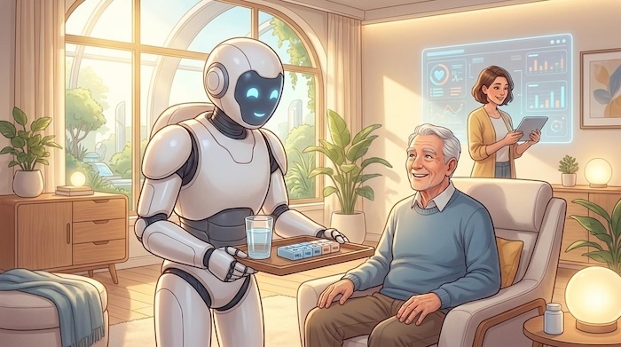 Robots are coming to caregiving. Here's what's on the horizon.