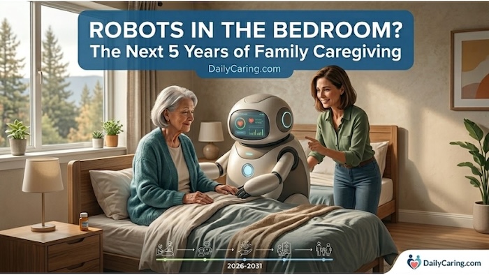 The use of robotics in caregiving. A review of the next 5 years in Age Tech.